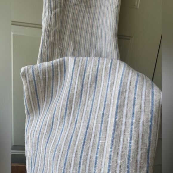 J. Jill 100% Linen Striped Pants – Size S - Picture 5 of 15